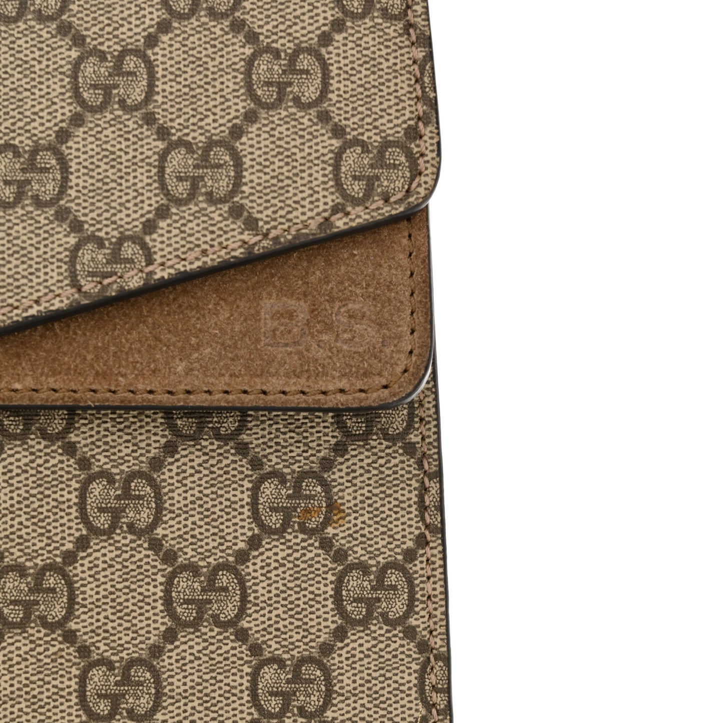 GG Supreme Monogram Medium Dionysus Shoulder Bag Taupe