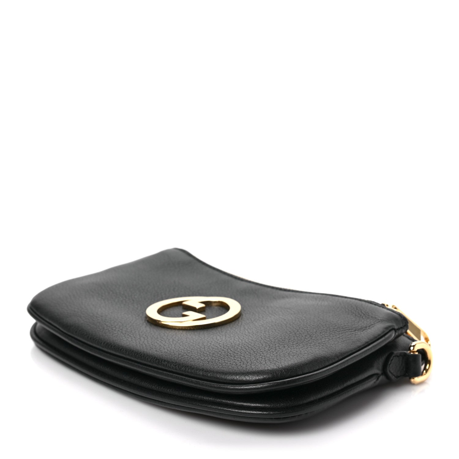 Gucci Roxy Calfskin Web Mini Blondie Crossbody Bag Black 7 of 8