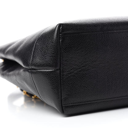 Chanel Caviar CC Shoulder Bag Black 6 of 11
