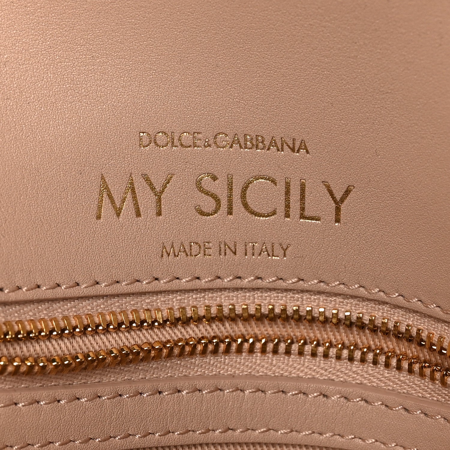 Dolce & Gabbana Calfskin Mini My Sicily Beige 6 of 9