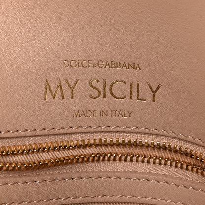 Dolce & Gabbana Calfskin Mini My Sicily Beige 6 of 9
