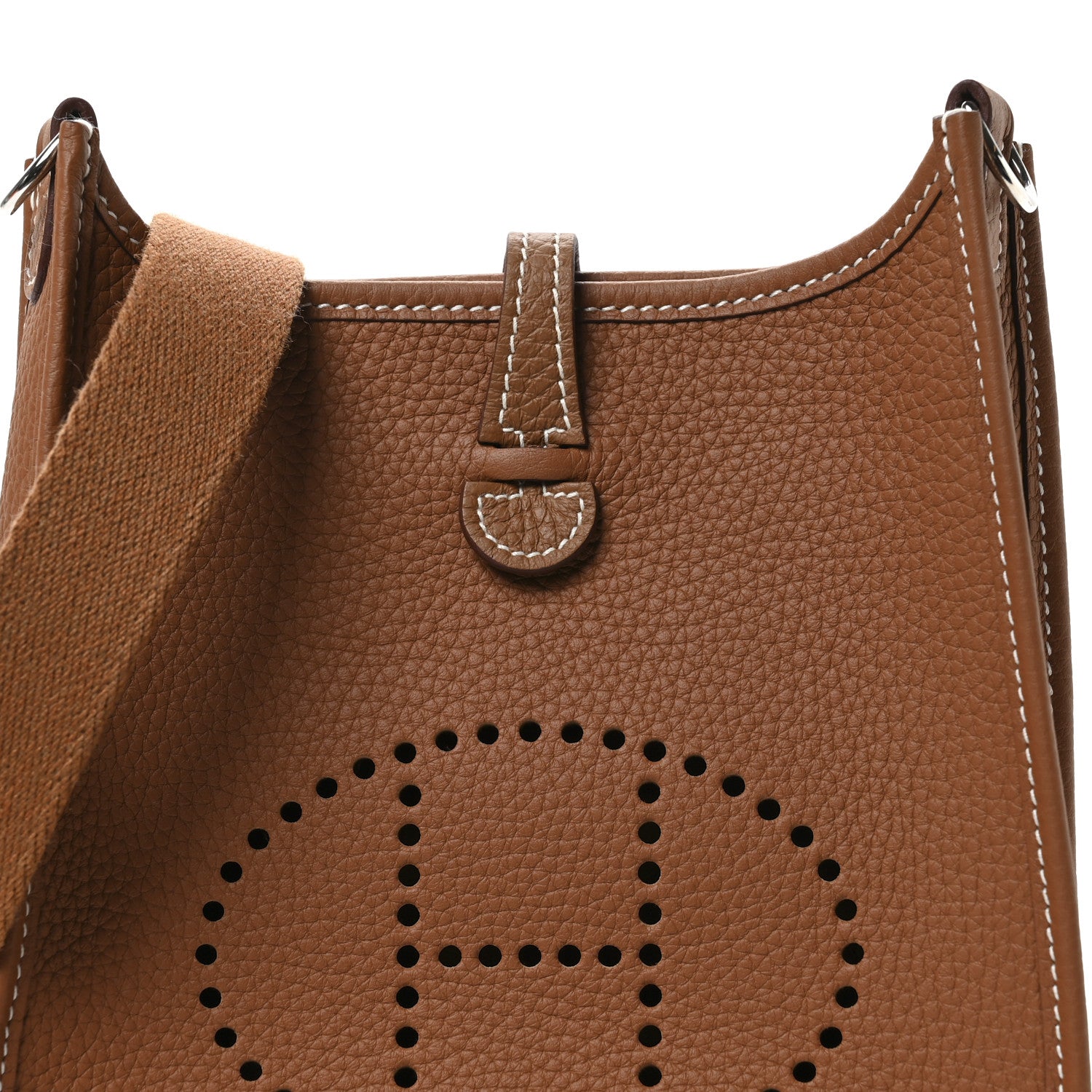 Hermes Taurillon Clemence Evelyne TPM Gold 8 of 11