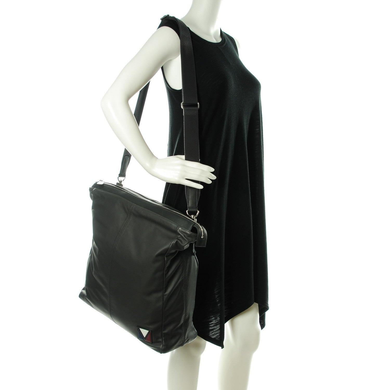 Louis Vuitton Calfskin Move Messenger Asphalt 2 of 7