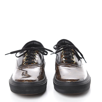 Louis Vuitton Monogram Eclipse Glazed Trocadero Richelieu Sneakers 10.5 Ebene 2 of 7