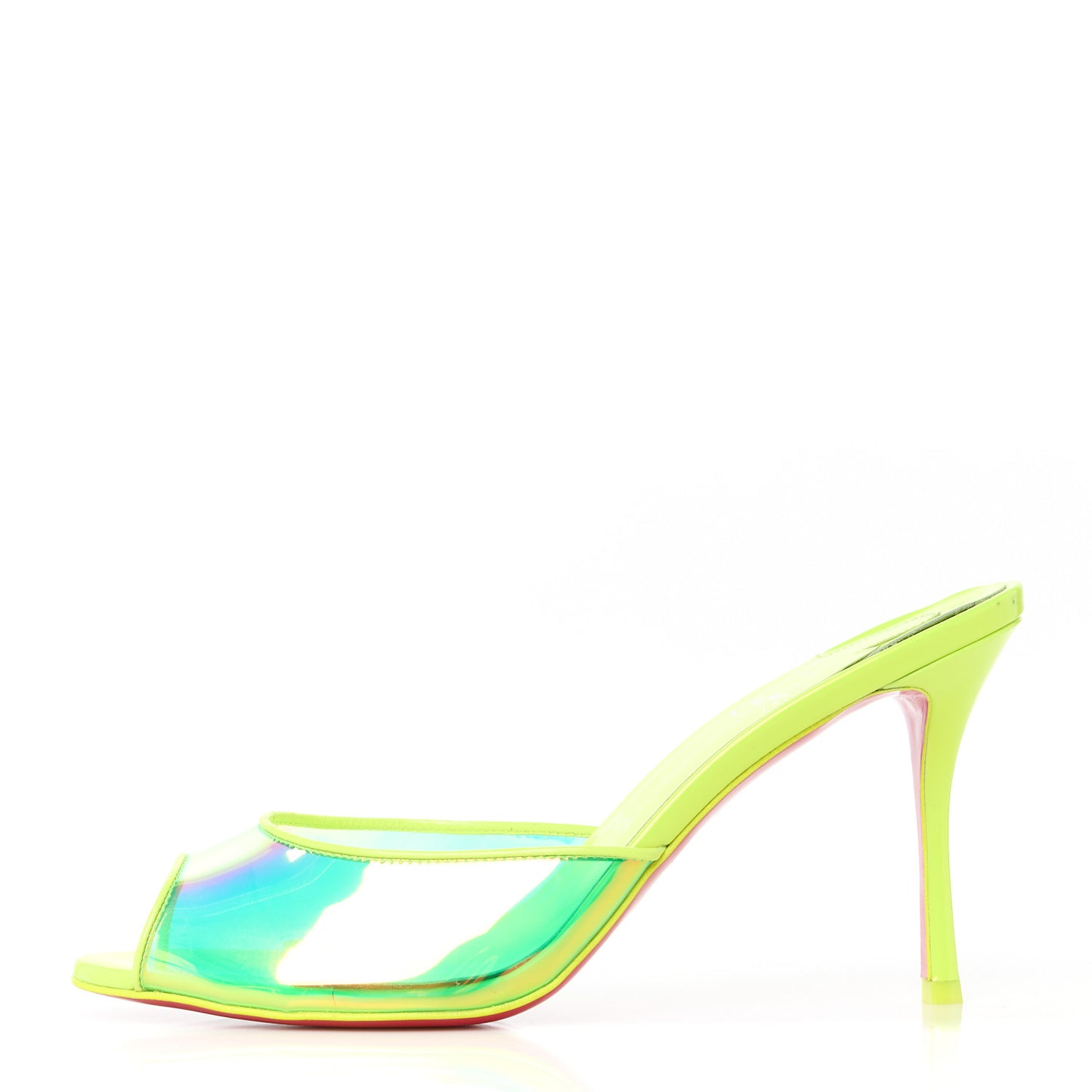 PVC Patent Me Dolly 85 Pumps 39 Fluo Yellow