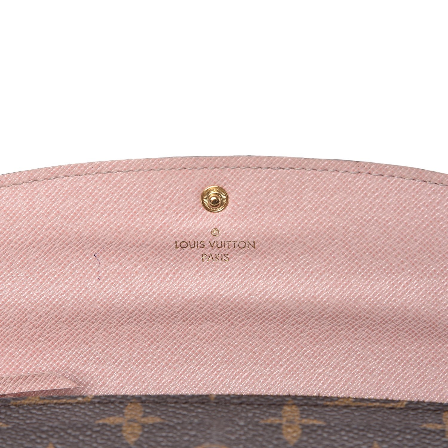 Louis Vuitton Monogram Emilie Wallet Rose Ballerine 7 of 8