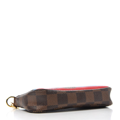 Louis Vuitton Damier Ebene 2016 Christmas Animation Mini Pochette Accessories 4 of 7