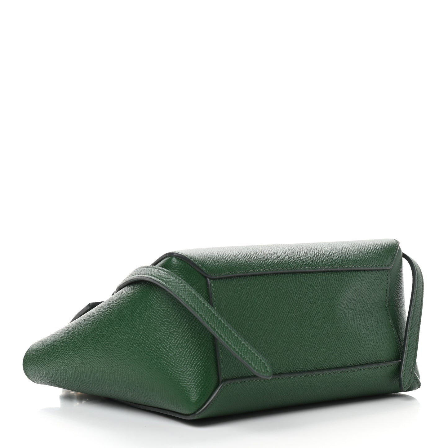 Grained Calfskin Micro Belt Bag Amazone