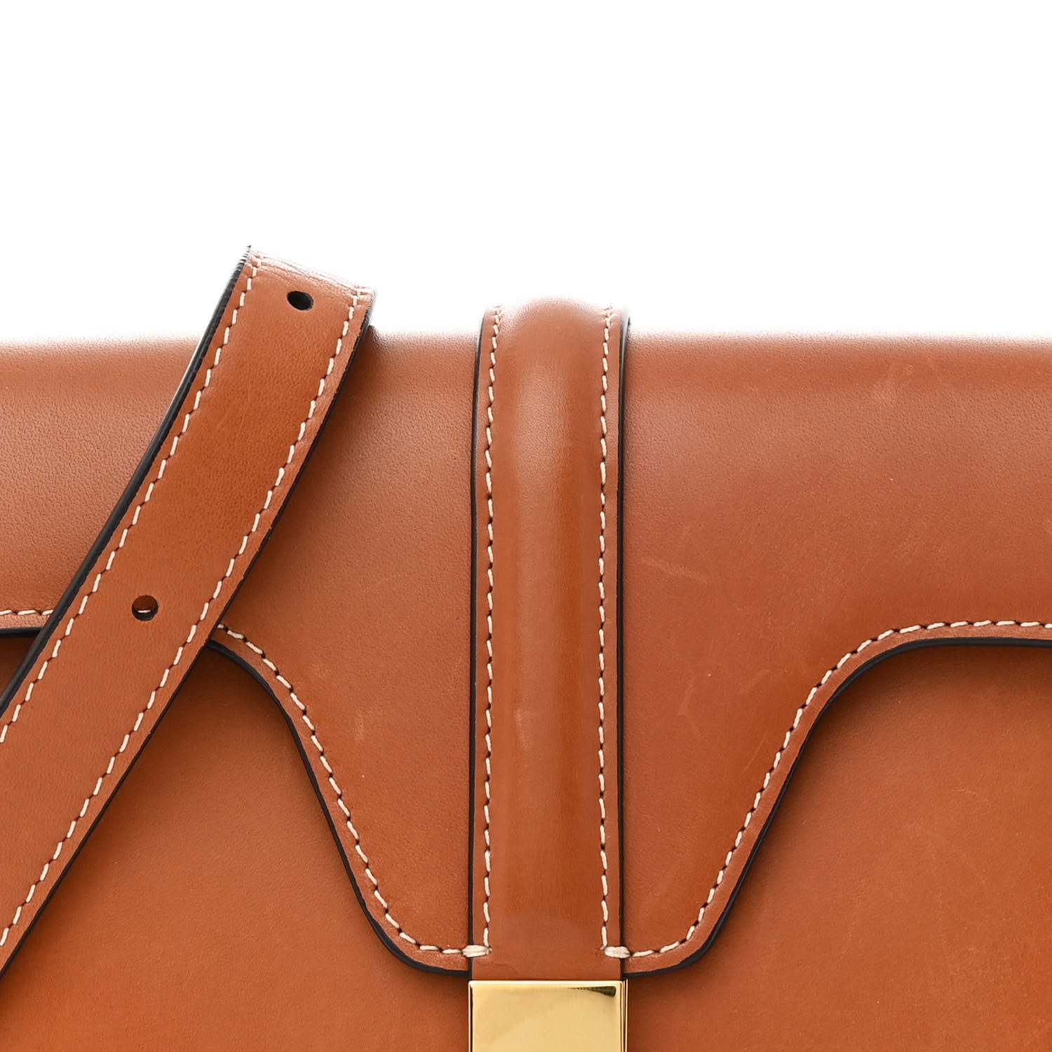 Celine Natural Calfskin Besace Small 16 Tan 8 of 11