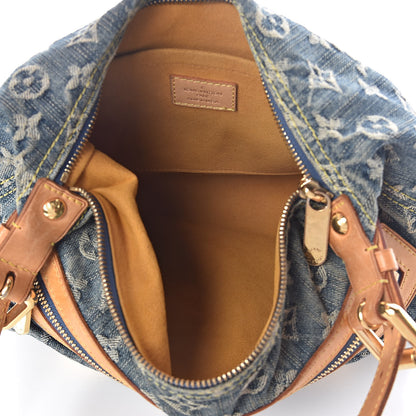 Louis Vuitton Monogram Denim Baggy PM Blue 5 of 9