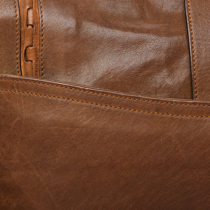 Christian Dior Calfskin Gaucho Double Saddle Bag Brown 14 of 17