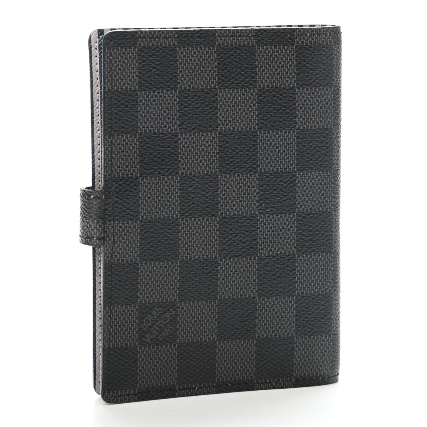 Damier Graphite Trunks and Locks Small Ring Agenda Cover