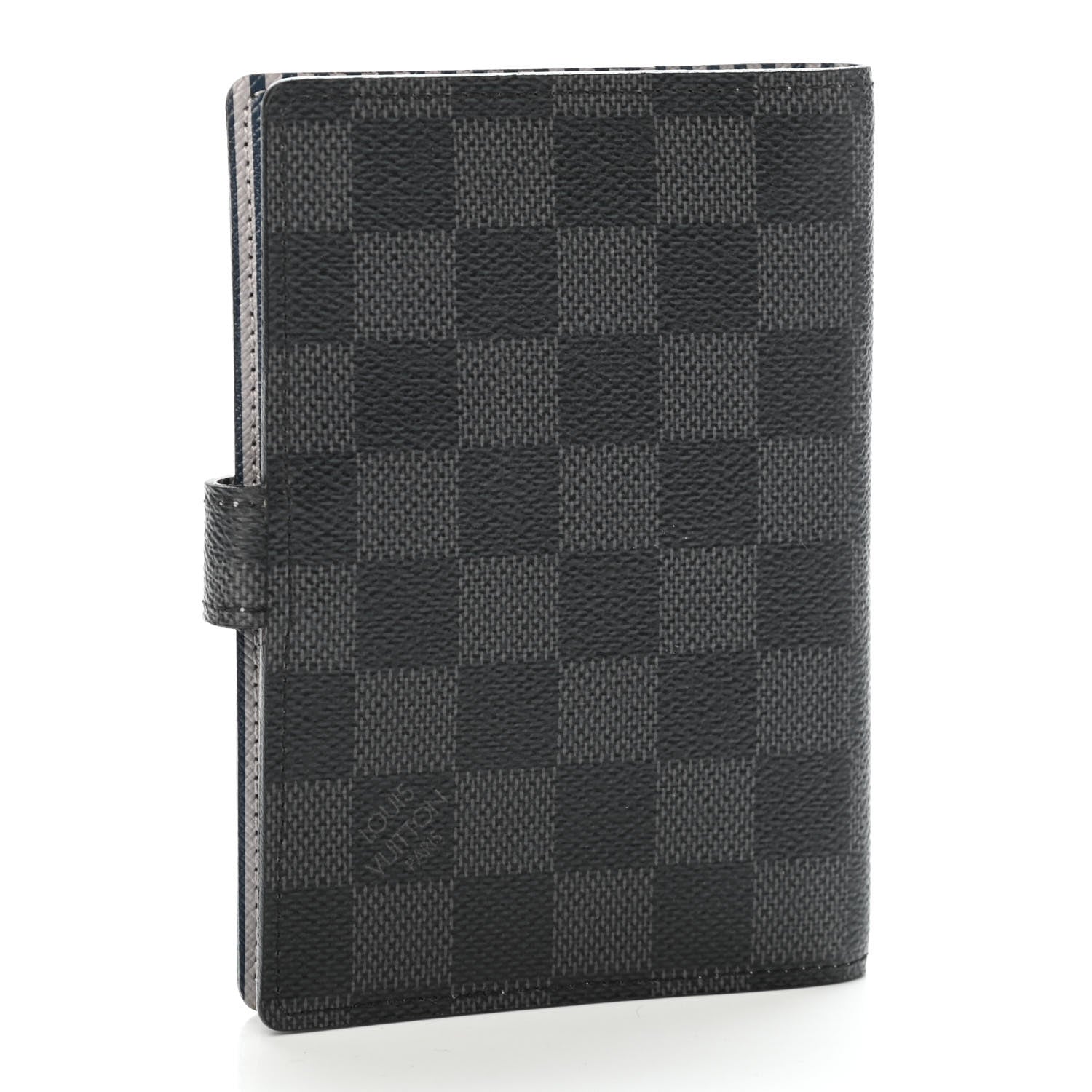 Louis Vuitton Damier Graphite Trunks and Locks Small Ring Agenda Cover 2 of 4