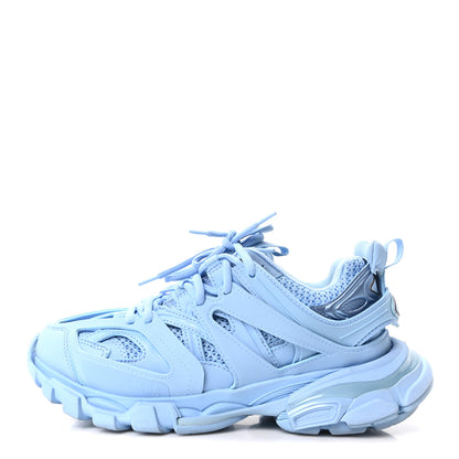 Balenciaga Mesh Nylon Womens Track Sneakers 37 Light Blue 1 of 10