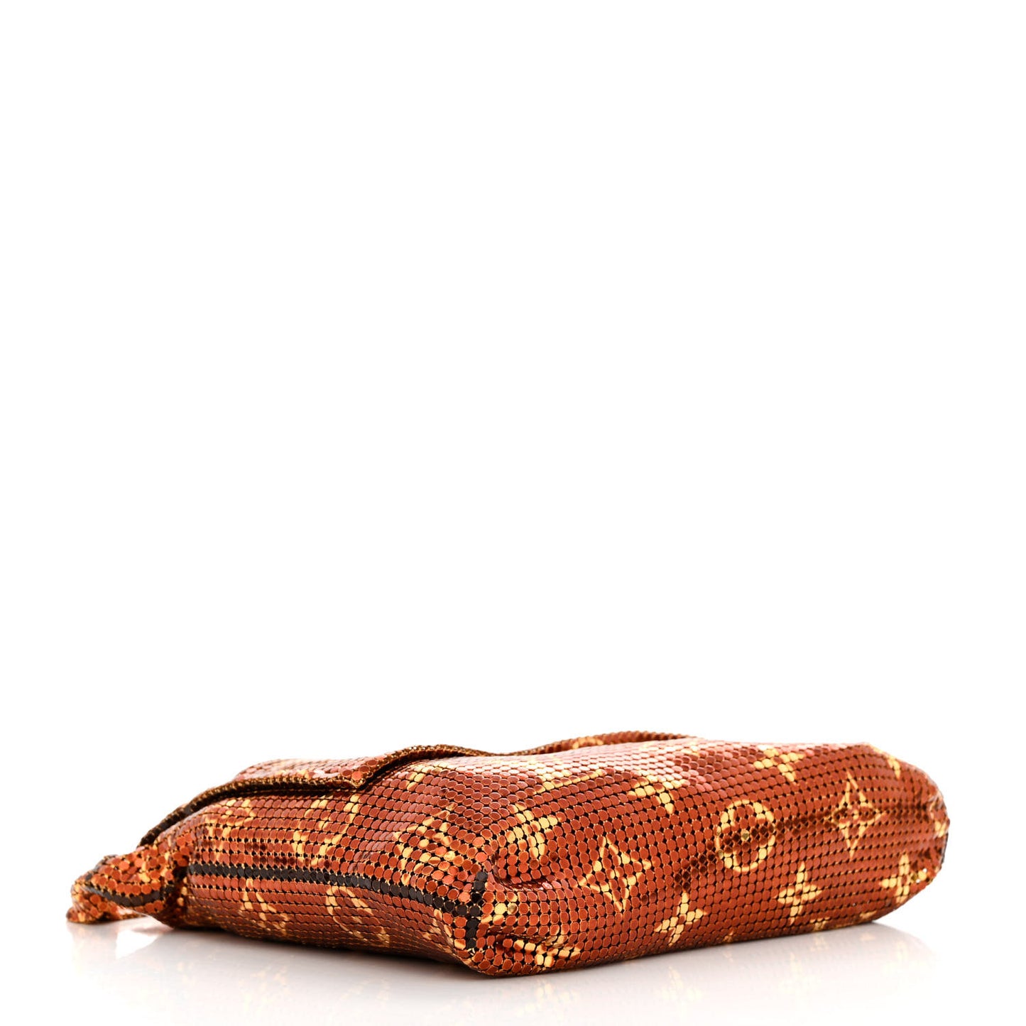 Monogram Mesh Metal Frances Gold