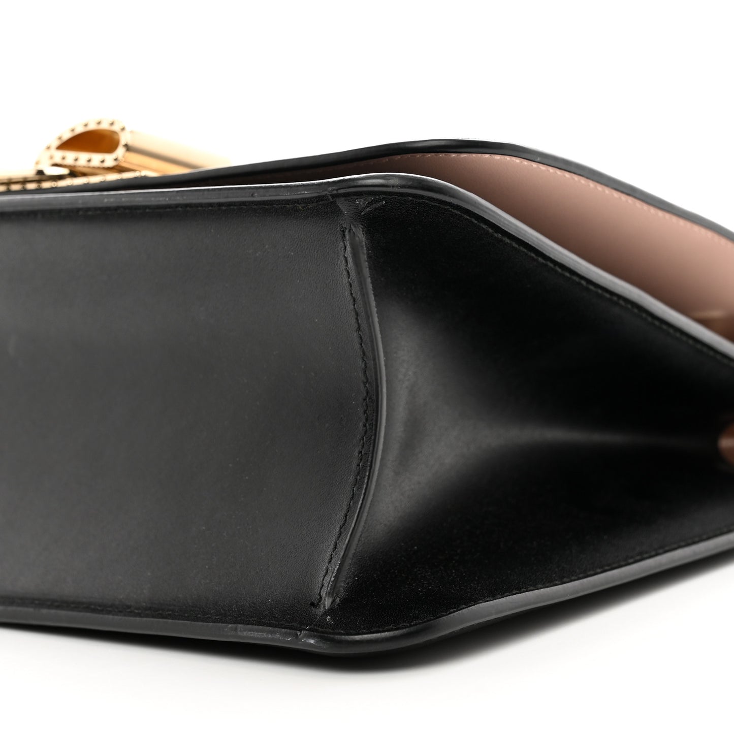 Calfskin Vara Crossbody Bag Black Bonbon