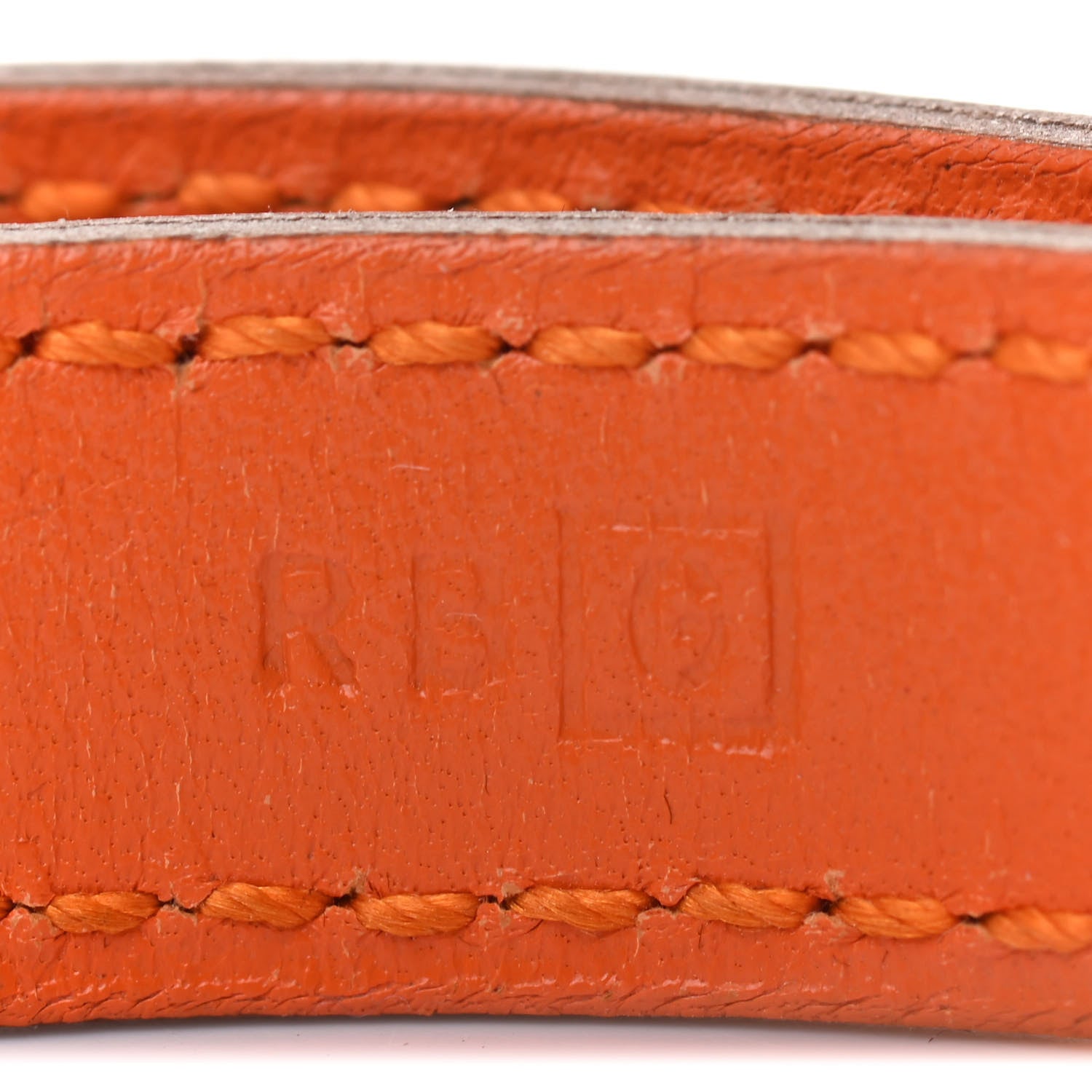 Hermes Swift Kelly Double Tour Bracelet M Orange 5 of 9