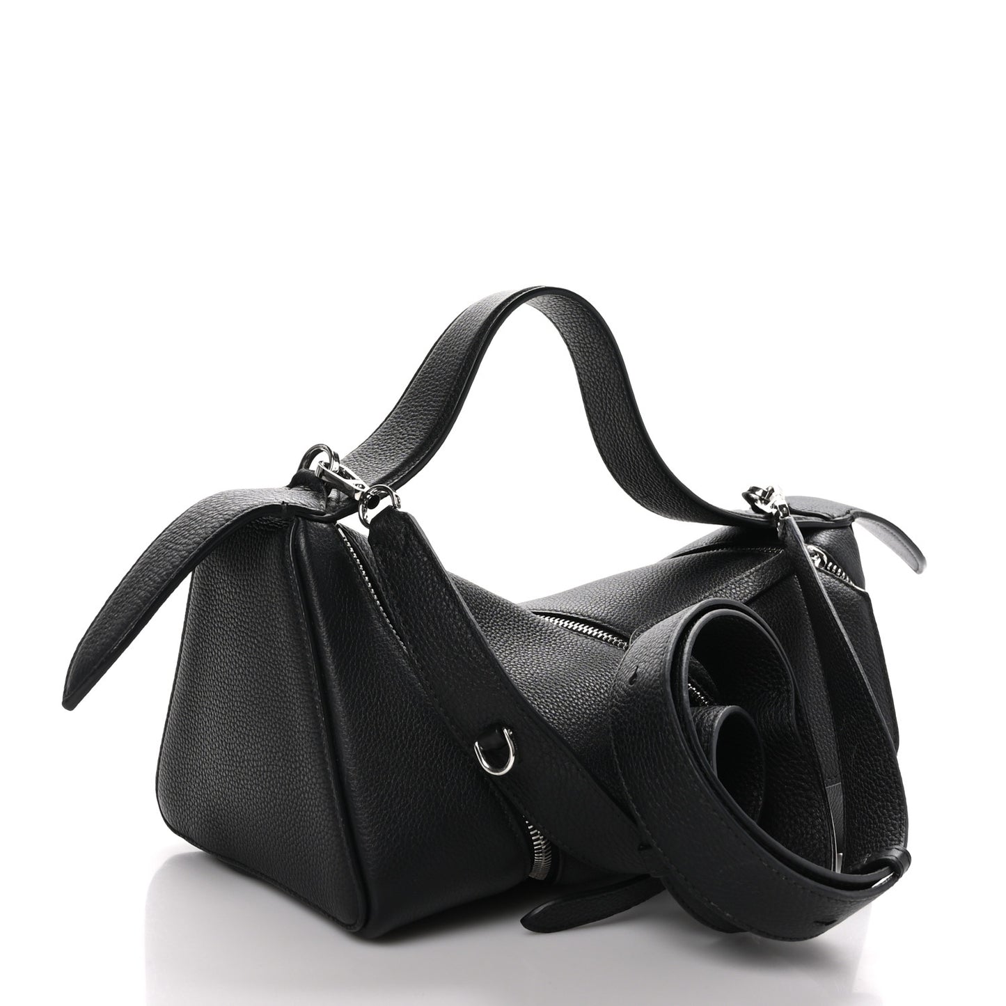 Calfskin Le Zip Black