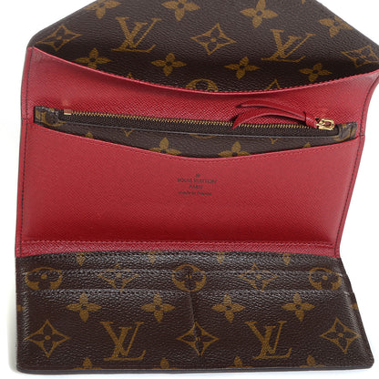Louis Vuitton Monogram Josephine Wallet Red 6 of 8