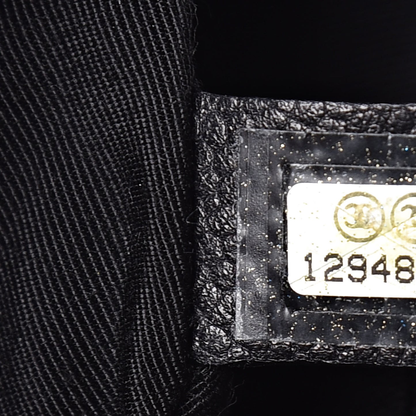 Caviar Half Moon Wallet On Chain WOC Black