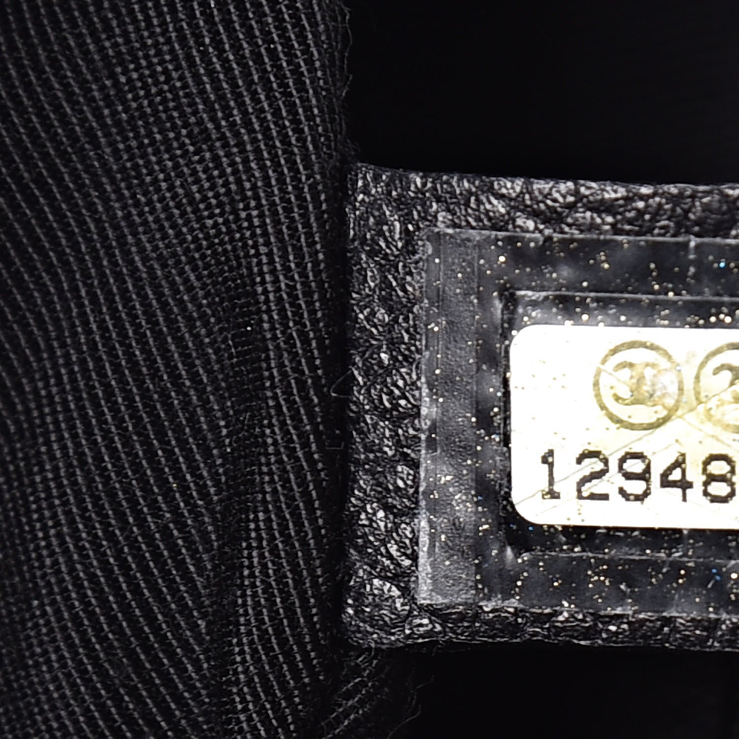 Chanel Caviar Half Moon Wallet On Chain WOC Black 9 of 13