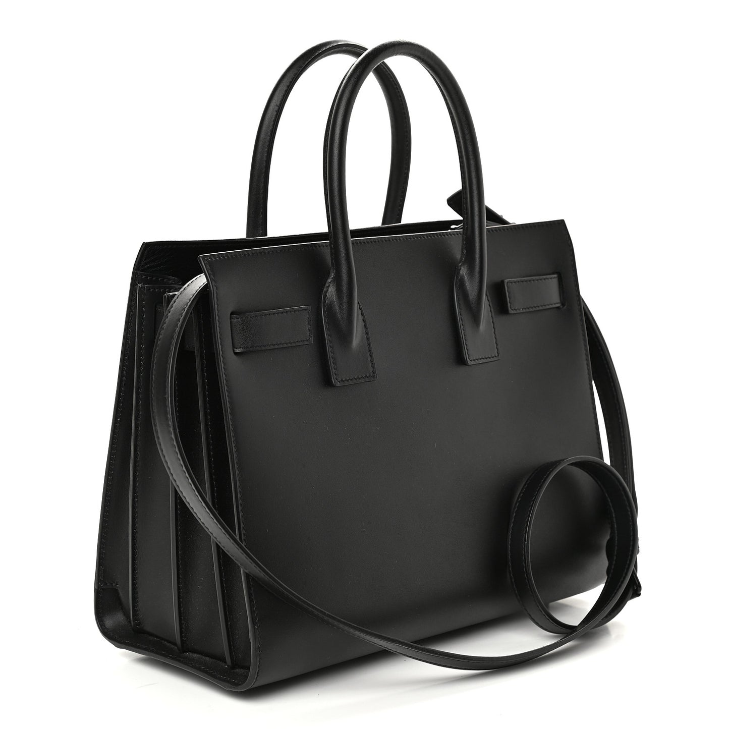Calfskin Nano Sac De Jour Black
