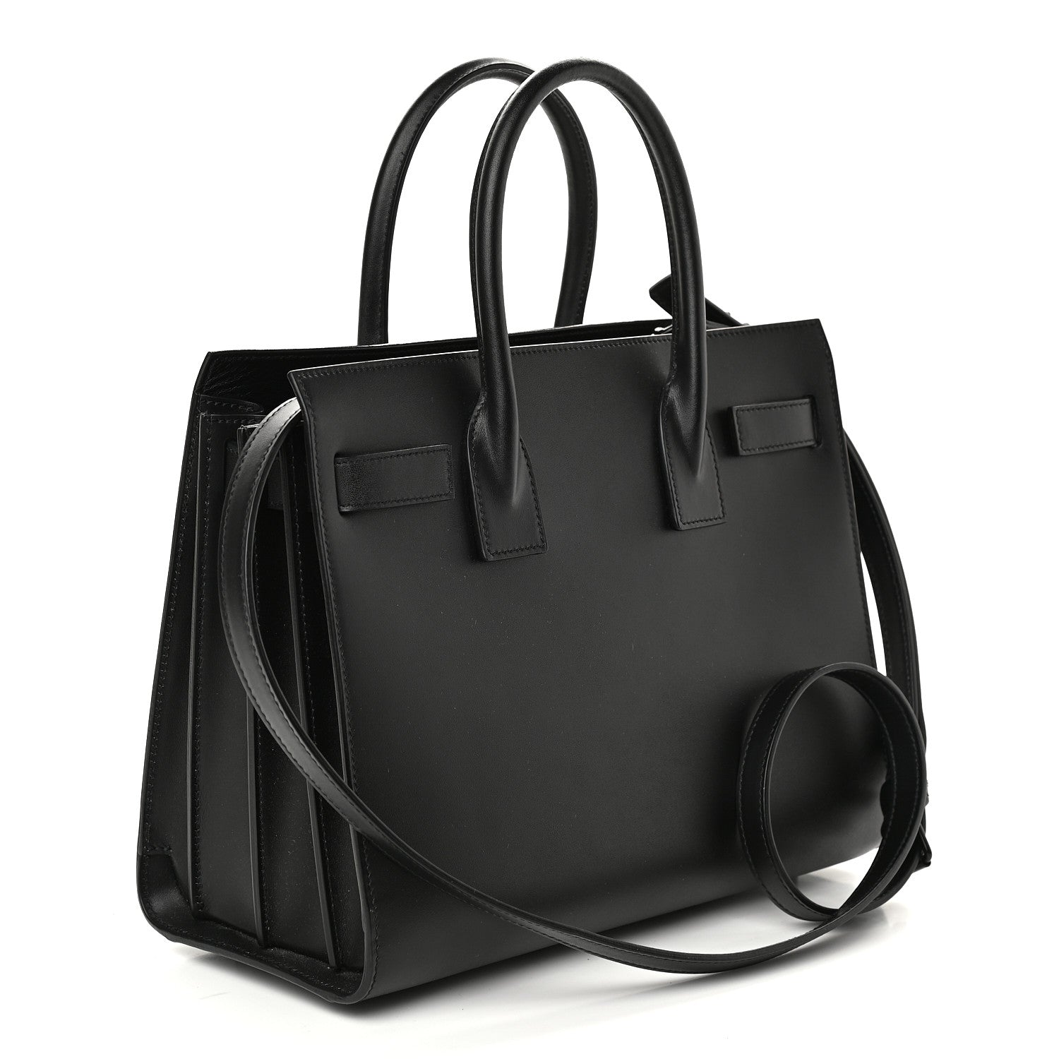Saint Laurent Calfskin Nano Sac De Jour Black 3 of 11