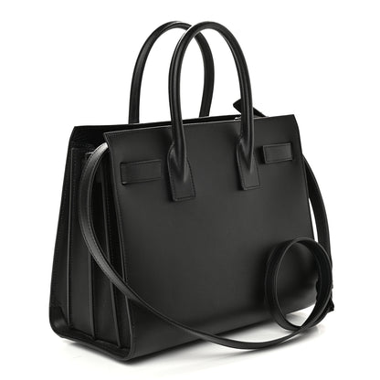 Saint Laurent Calfskin Nano Sac De Jour Black 3 of 11