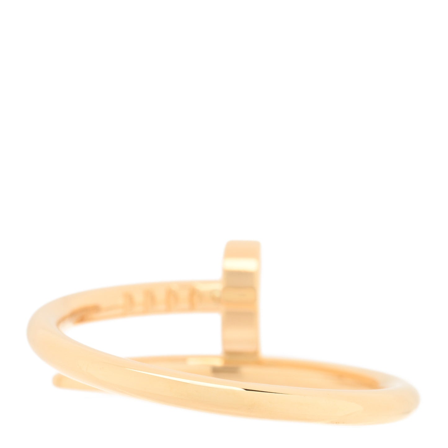 18K Yellow Gold Small Juste Un Clou Ring 49 5