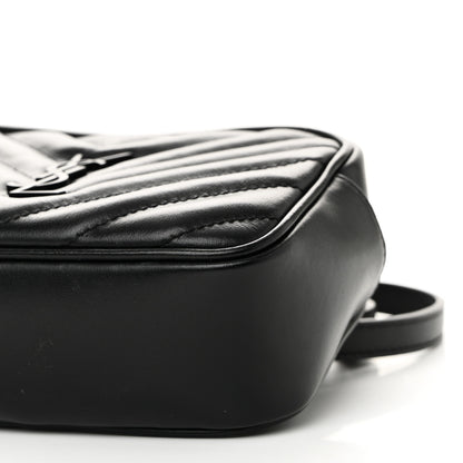 Saint Laurent Calfskin Matelasse Monogram Lou Belt Bag Black 10 of 10