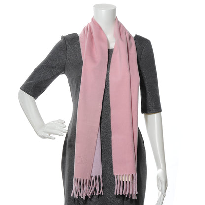 Hermes Cashmere Reversible Evelyne Scarf Rose Pale and Vieux Rose 2 of 7