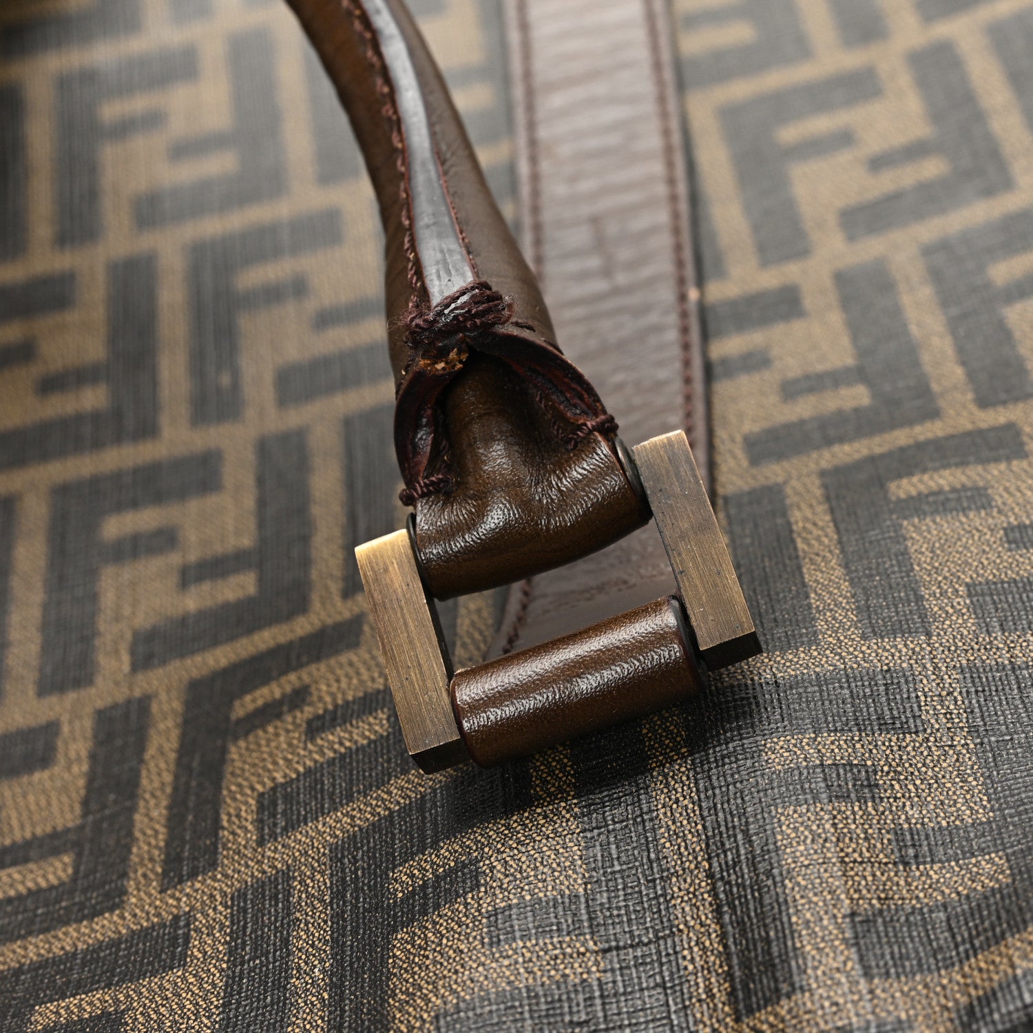 Fendi Zucca Travel Bag Tobacco 12 of 13