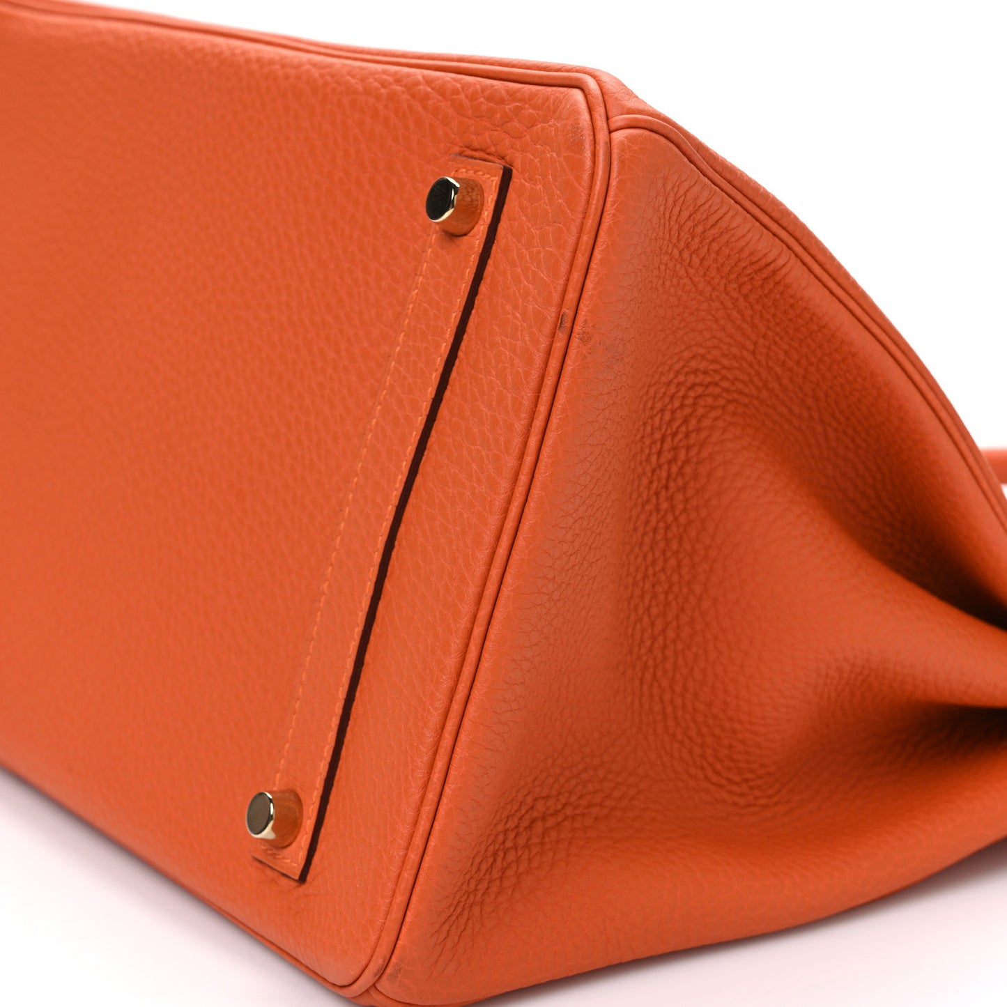 Togo Birkin 35 Orange