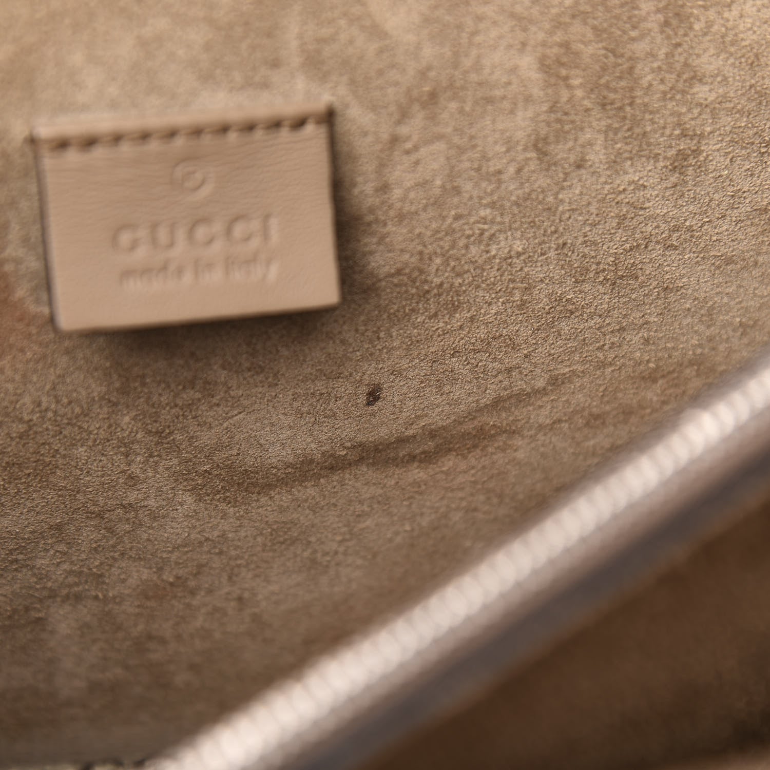 Gucci GG Supreme Monogram Small Dionysus Shoulder Bag Taupe 10 of 15