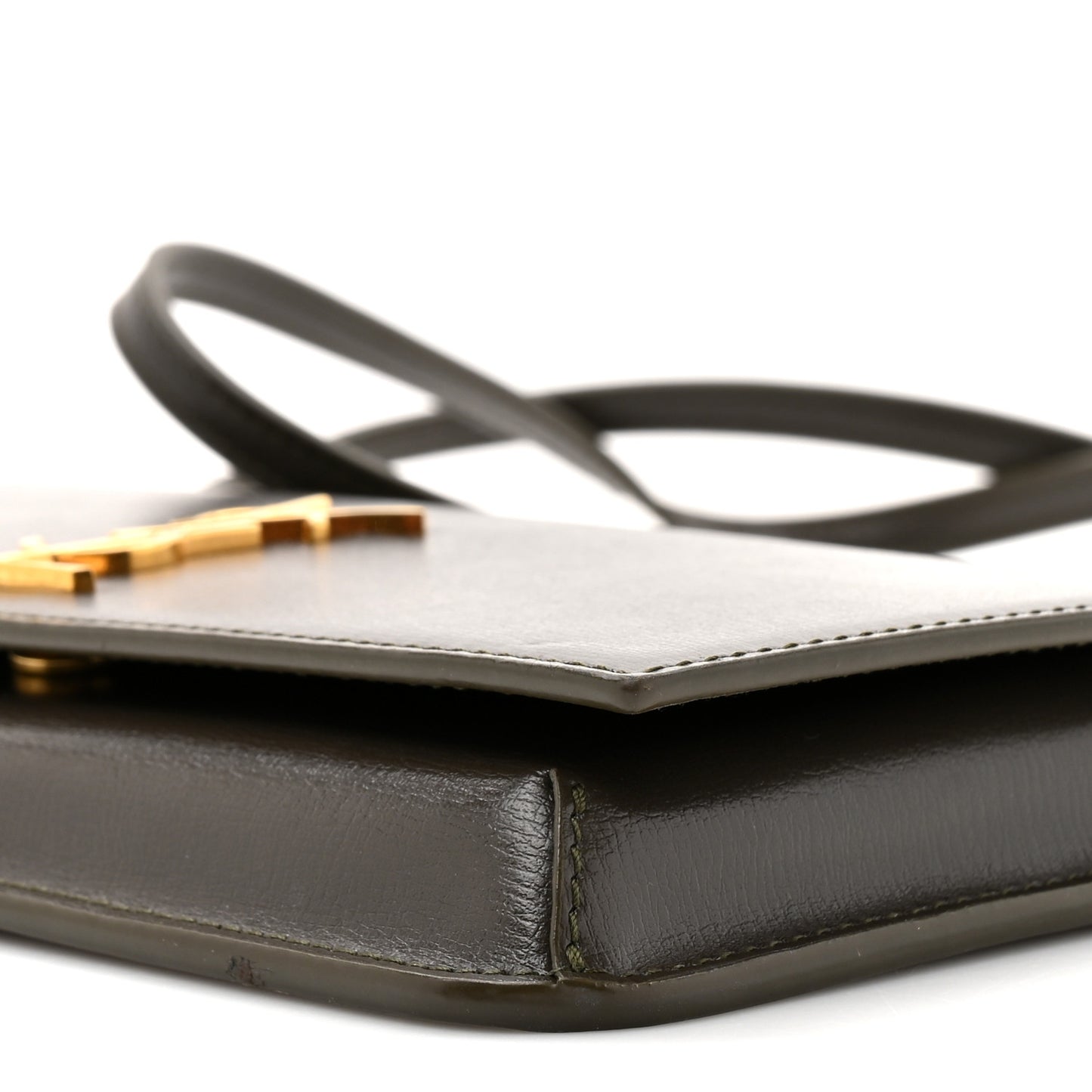 Smooth Calfskin Monogram Phone Holder Crossbody Light Musk