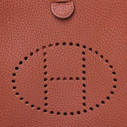 Hermes Taurillon Clemence Evelyne TPM Cuivre 10 of 11