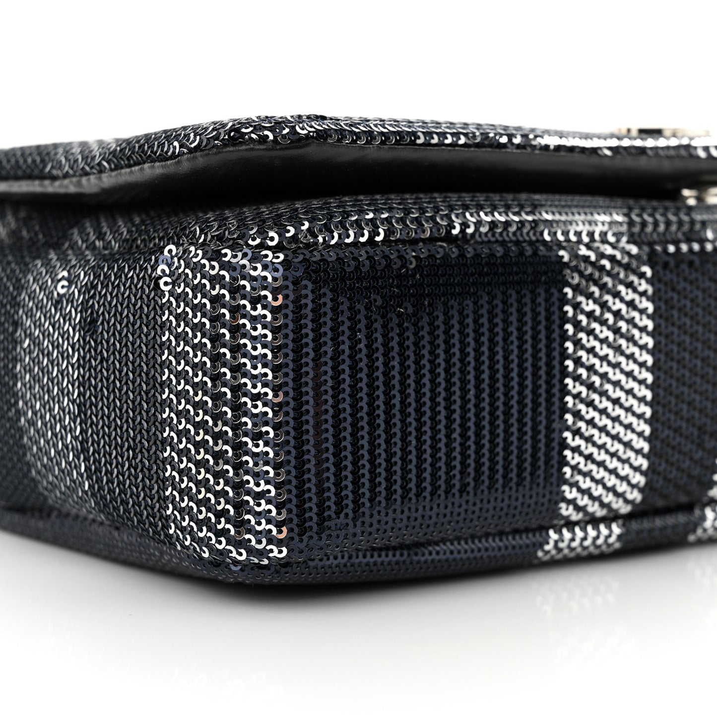 Sequin Small Lola Bag Dark Charcoal