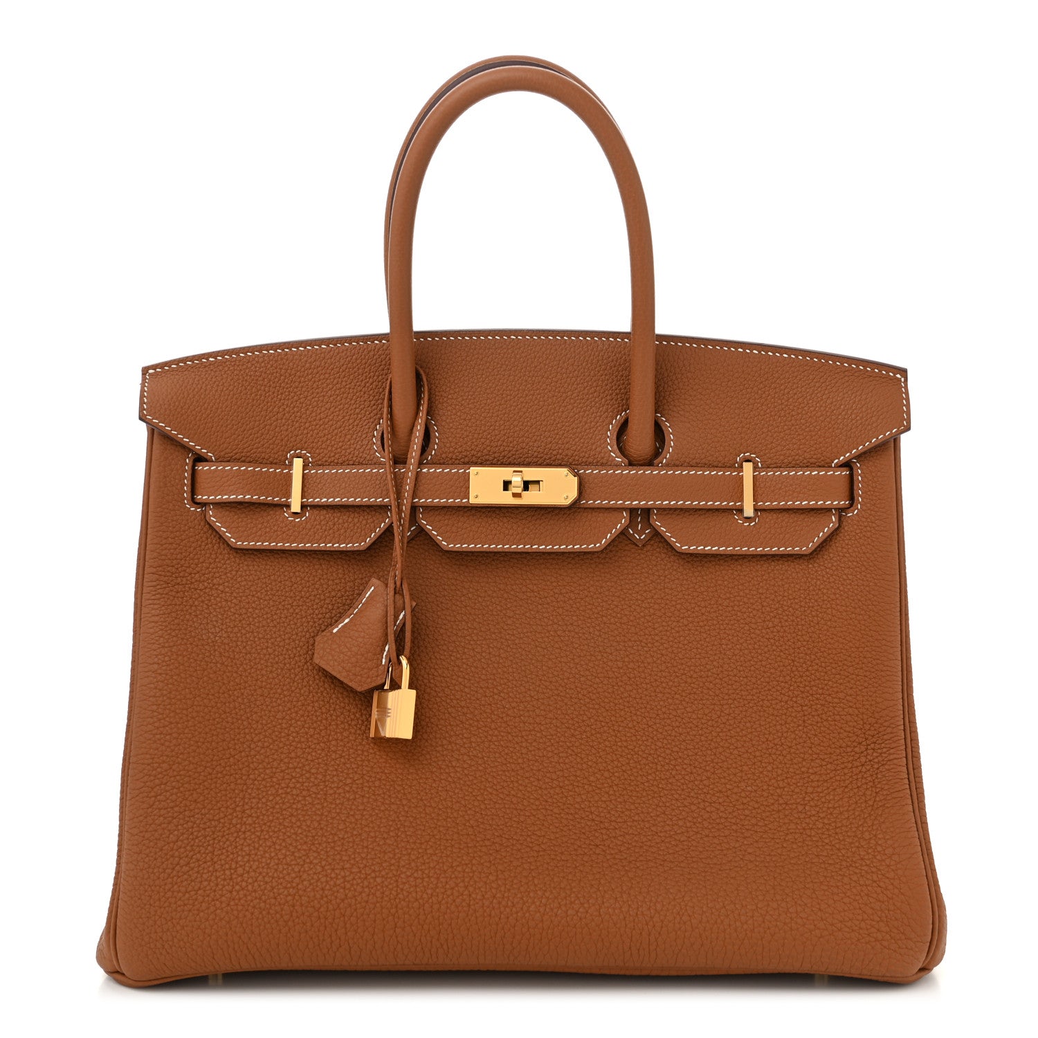 Hermes Togo Birkin 35 Gold 1 of 11
