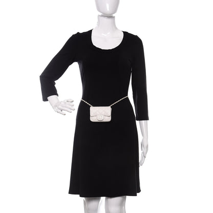 Chanel Caviar Quilted Belt Bag White 2 of 12