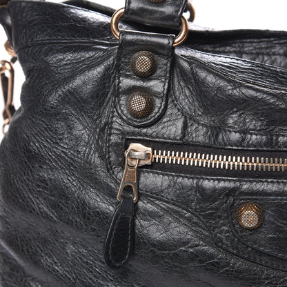 Balenciaga Agneau Giant 12 Rose Gold Hardware Town Black 16 of 16