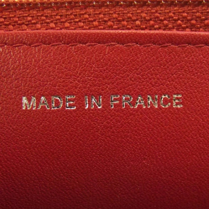 Chanel Caviar Wallet on Chain Red 9 of 10
