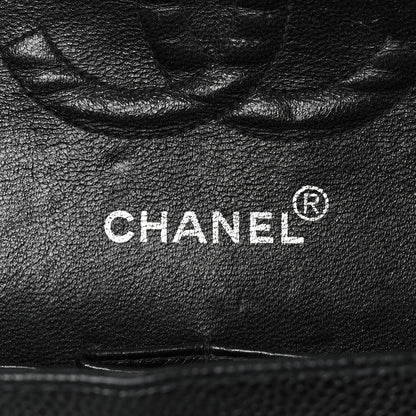 Chanel Caviar Quilted Medium Double Flap Black 6 of 9