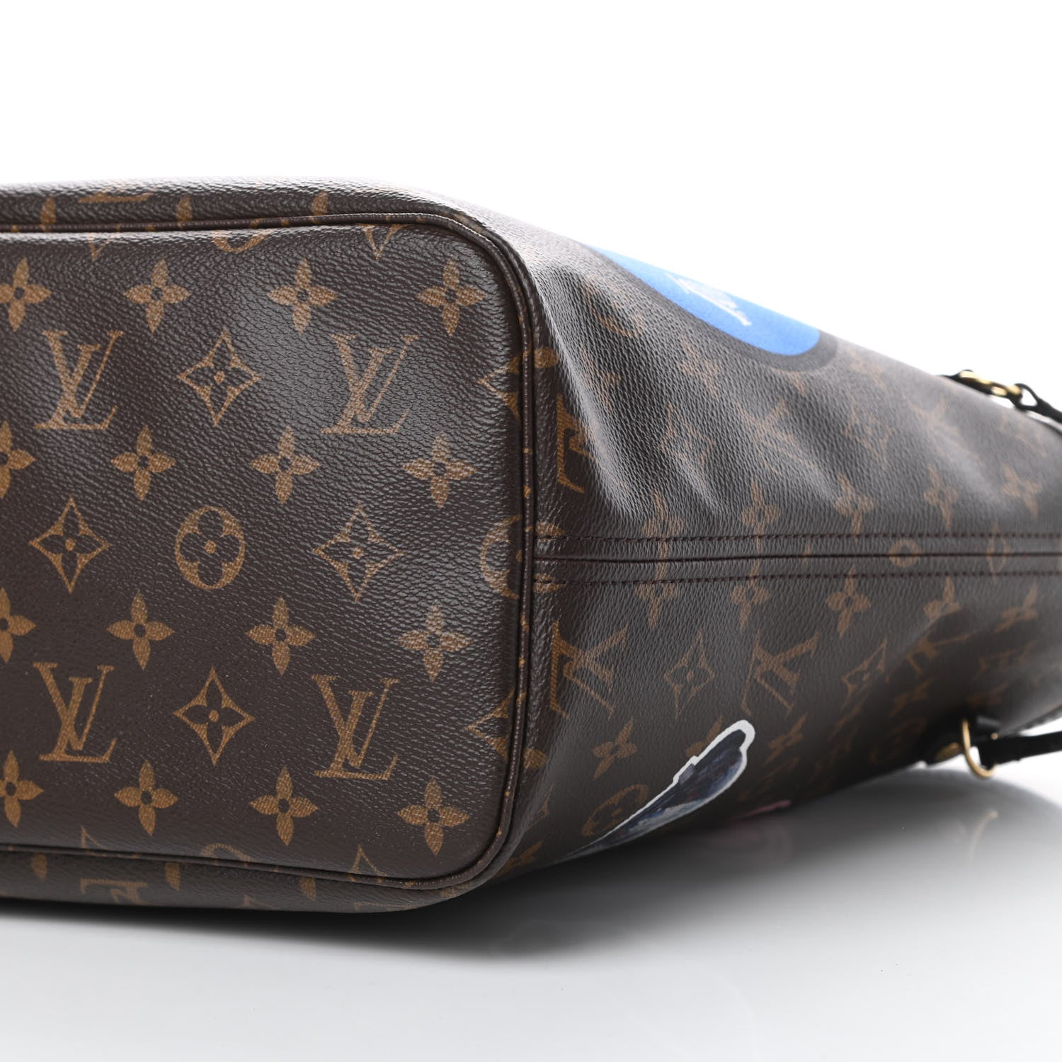 Louis Vuitton Monogram World Tour Neverfull MM 12 of 18