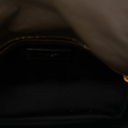 Saint Laurent Grained Lambskin Monogram Medium Niki Chain Satchel Light Musk 5 of 10