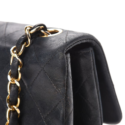 Chanel Lambskin Quilted Mini Square Flap Black 25 of 27