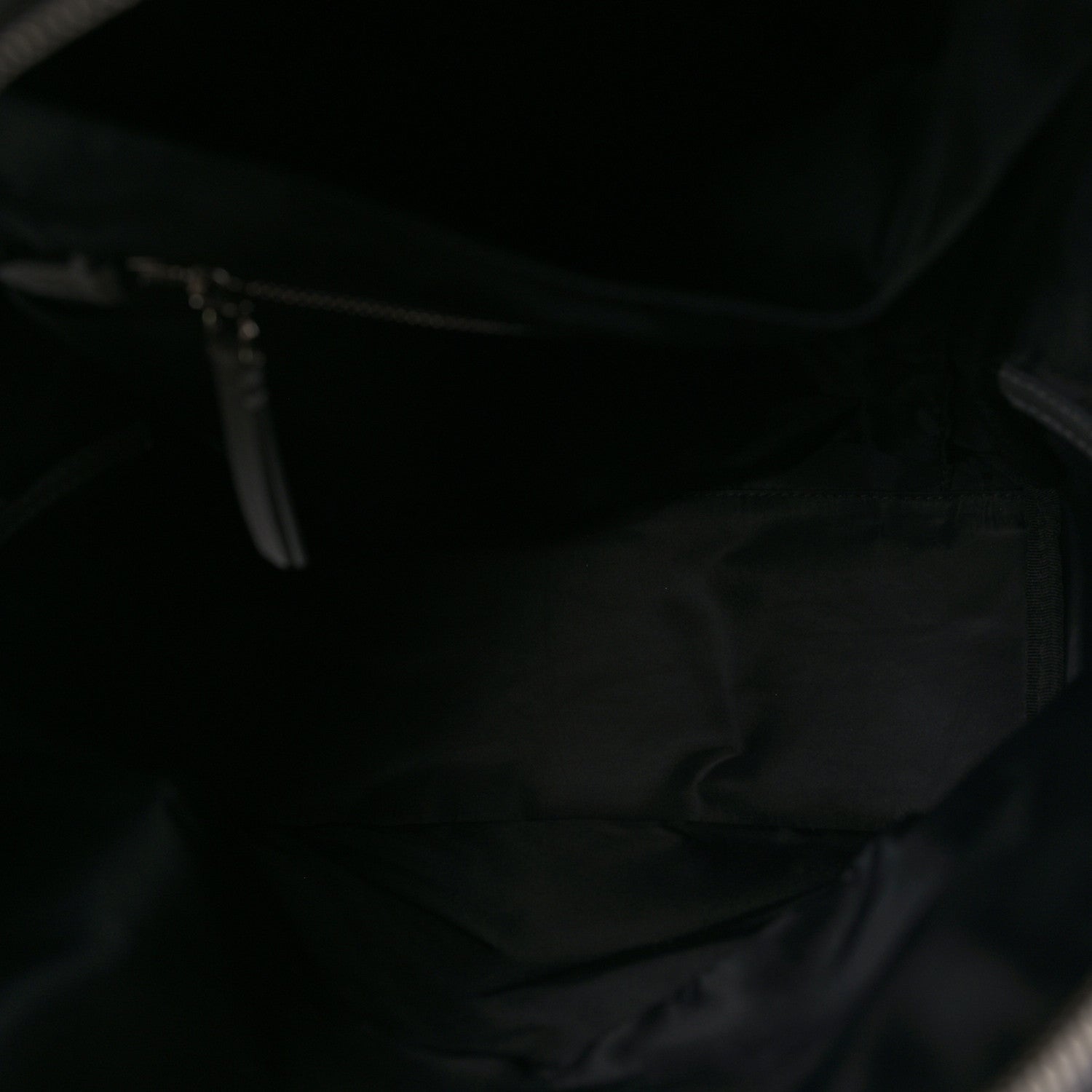 Burberry Calfskin Logo Embossed Backpack Charcoal Grey 5 of 8