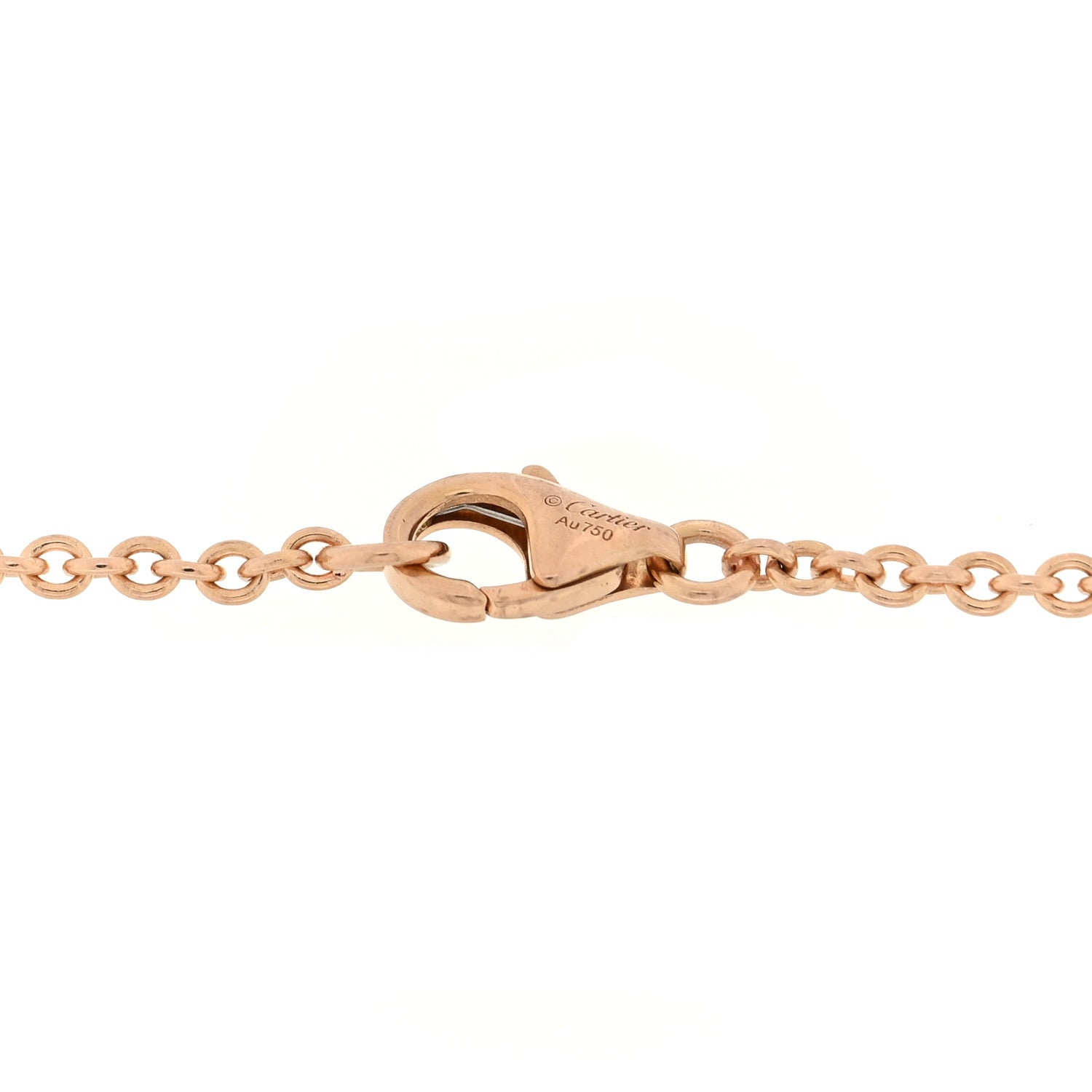 Cartier 18K Pink Gold Interlocking LOVE Bracelet 3 of 3