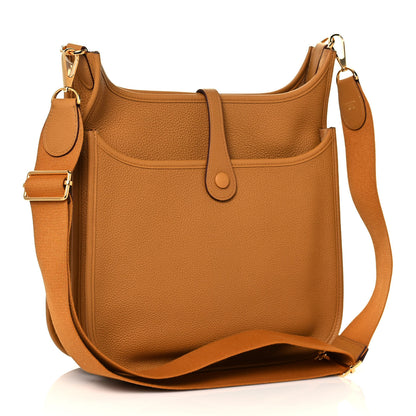 Hermes Taurillon Maurice Evelyne III PM Sesame 3 of 13