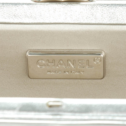Chanel Plexi Ice Cube Clutch Silver 6 of 7