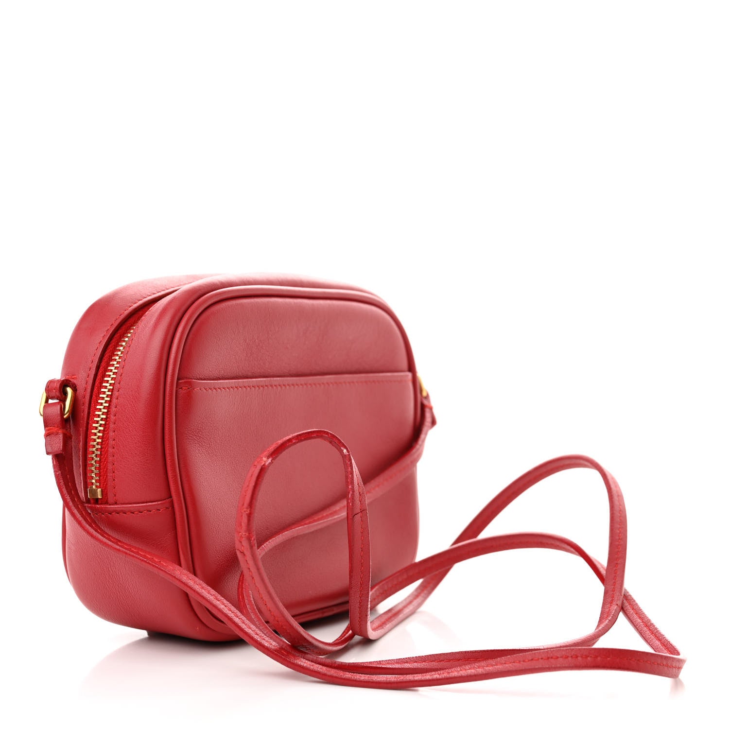 Saint Laurent Nappa Monogram Blogger Bag New Red 2 of 12